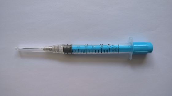 medizinischer Luer Verschluss-Wegwerfspritzen und Nadeln 3ml für Blut-Sammlung