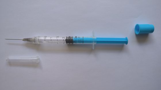 Luer-Verschluss-medizinische Spritzen und Nadeln Wegwerf-3ml
