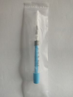 Luer-Verschluss-medizinische Spritzen und Nadeln Wegwerf-3ml