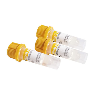 Einzelner Gebrauch 0.2ml 0.25ml 0.5ml der SANLI-Kapillarblut-Sammlungs-Rohre