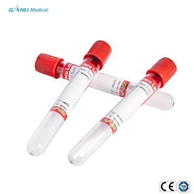Blut-Sammlungs-Rohr-rote Ebene des Vakuum5ml