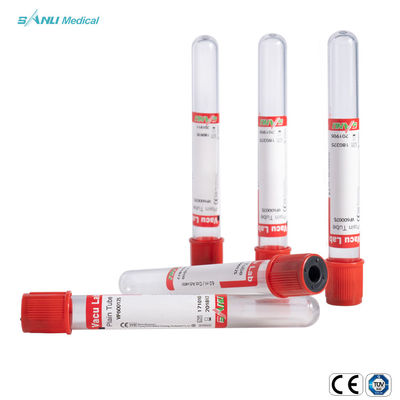 Vakuumklumpen-Aktivator-Blut-Sammlungs-Rohr 2ml für biochemische Tests