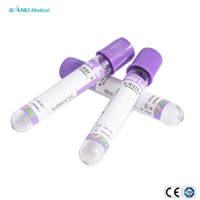 Glasdes blut-ISO9001 Lavendel-Spitze EDTA Rohr Sammlungs-der Rohr-5ml