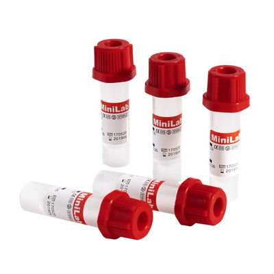 Gelber Spitzenbehälter der Kapillarblut-Sammlungs-Rohre 0.2ml 0.25ml 0.5ml 100pcs