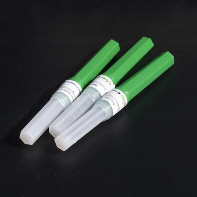 11/4“ Blut-Sammlungs-Nadel-Rückblenden-Vakuumgrün färben 21G 0.8x31mm