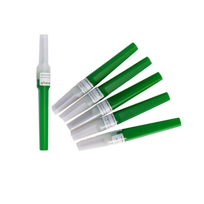 11/4“ Blut-Sammlungs-Nadel-Rückblenden-Vakuumgrün färben 21G 0.8x31mm