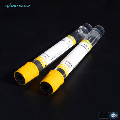 Wegwerf-HAUSTIER Klumpen-Aktivator-Blut-Sammlung mit Gel 13x100mm