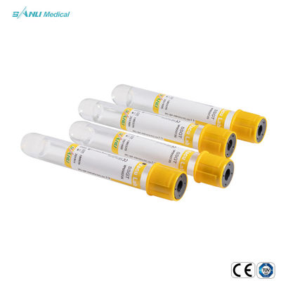 Wegwerf-HAUSTIER Vakuumblut-Sammlungs-Rohre gerinnen Aktivator mit Gel 16x100mm