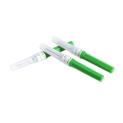 Grüne Asepsis-Blut-Sammlungs-Nadeln ISO9001 21G 1&quot; 0.8x25mm