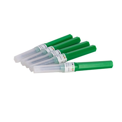 Grüne Asepsis-Blut-Sammlungs-Nadeln ISO9001 21G 1&quot; 0.8x25mm
