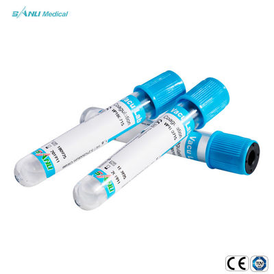 blauer Spitzender gerinnungs-1.8ml Natriumcitrat-Zusatz 13x75mm Rohr-des Glas-3,2%