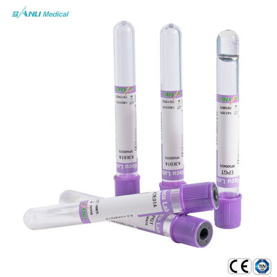 CER genehmigte Glasblut-Sammlungs-Rohre EDTA K3 13x75mm für Hämatologie-Bestimmung
