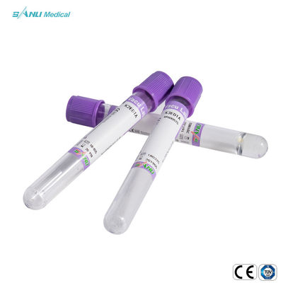 EDTA K3 Glasspitze der blut-Sammlungs-Rohr-16x100mm des Lavendel-6ml