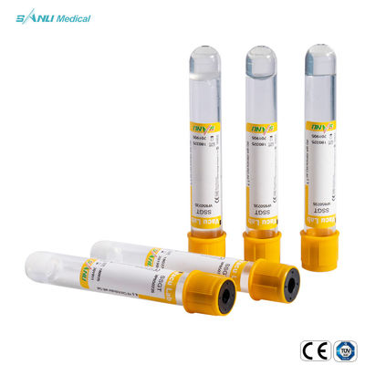 SSGT-Glasblut-Sammlungs-Rohre 8ml mit Klumpen-Aktivator und Gel
