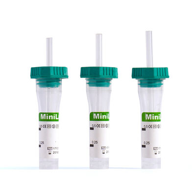 Steriles Sammlungs-Rohre EDTA des Kapillarblut-0.5ml additive Blut-Rohre