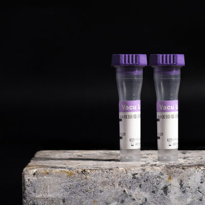 DES EDTA-K3 Mikro-haarartiges purpurrotes Rohr EDTA Rohr-0.2ml