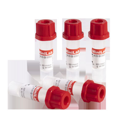 Keine additiven Kapillarblut-Sammlungs-Rohre 100pcs Tray Disposable Sterile