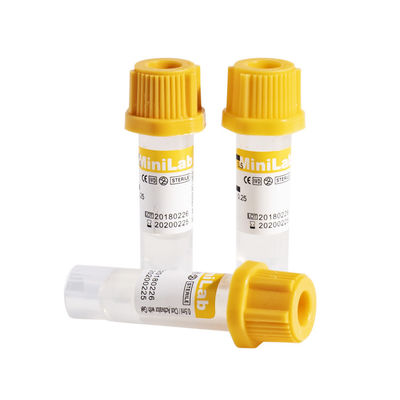 Plastikmikrosammlungs-Rohr-haarartiges Gel-Rohr mit Klumpen-Aktivator