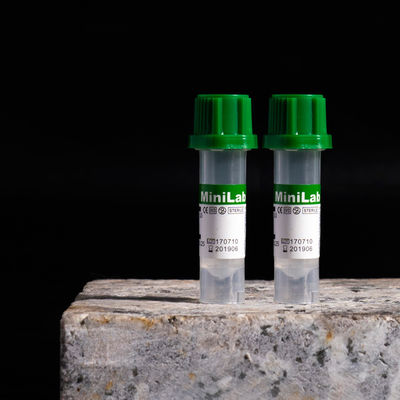 Lithium-Heparin-grünes Oberrohr des Blut-Kapillarrohr-0.25ml