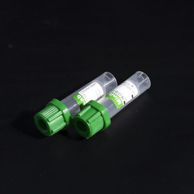 Lithium-Heparin-grünes Oberrohr des Blut-Kapillarrohr-0.25ml