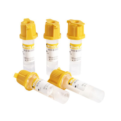 Sammlungs-Rohre des Kapillarblut-0.5ml gerinnen Aktivator-Zusatz mit Gel