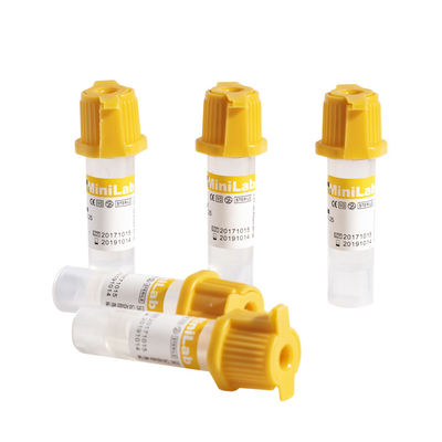 Sammlungs-Rohre des Kapillarblut-0.5ml gerinnen Aktivator-Zusatz mit Gel