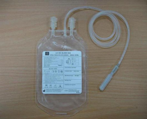 Blutbeutel-Flachfolie-Transparenz 250ml CPDA CPD einzelne