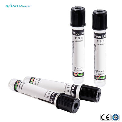 IVD-Vakuumserum ESR-Blutprobe-Rohre 13x75mm 1.28ml ISO13485
