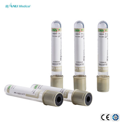 blut-Sammlungs-Rohre Wegwerf-ISO9001 der Glukose-3ml genehmigten medizinische Glas