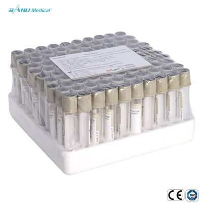 blut-Sammlungs-Rohre Wegwerf-ISO9001 der Glukose-3ml genehmigten medizinische Glas