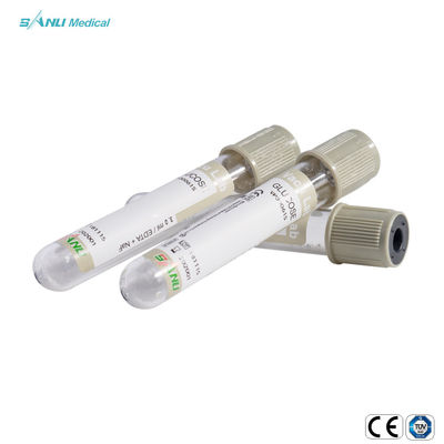 blut-Sammlungs-Rohre Wegwerf-ISO9001 der Glukose-3ml genehmigten medizinische Glas