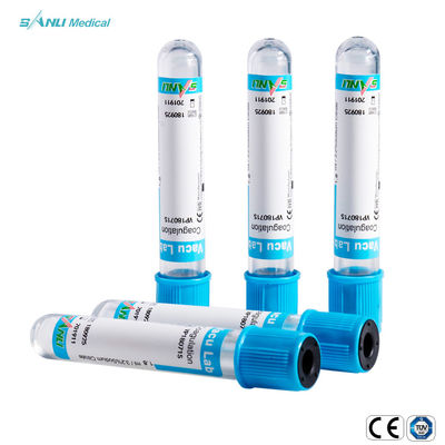 medizinisches Gerinnungs-Blutprobe-Rohr des Vakuum10ml Wegwerf-CER 13x75mm