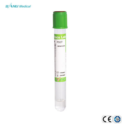 Natriumheparin-/Lithium-Heparin-Gel-Vakuumblut-Sammlungs-Rohre PSGT Wegwerf