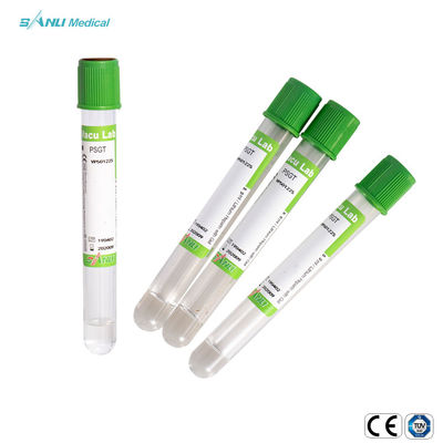 Natriumheparin-/Lithium-Heparin-Gel-Vakuumblut-Sammlungs-Rohre PSGT Wegwerf
