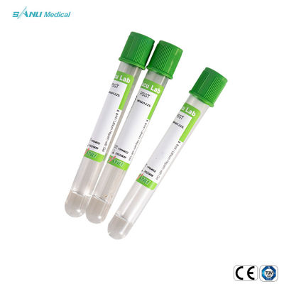 Natriumheparin-/Lithium-Heparin-Gel-Vakuumblut-Sammlungs-Rohre PSGT Wegwerf