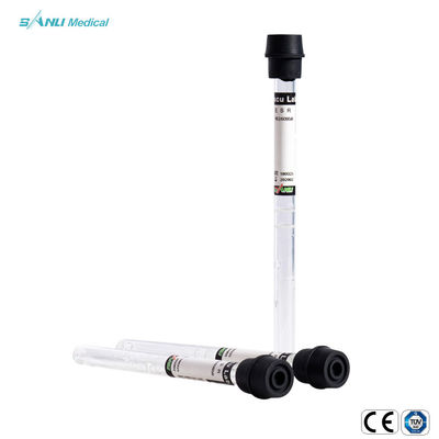 Wegwerf-Natriumcitrat 3,8% DES CER ESR-Glas- Vakuum-Blut-Sammlungs-Rohr-1.6ml