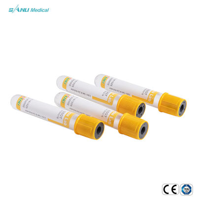 Vakuum-Blut-Sammlungs-Rohr Wegwerf-5-9ml des Gel-Klumpen-additives SSGT Glas-